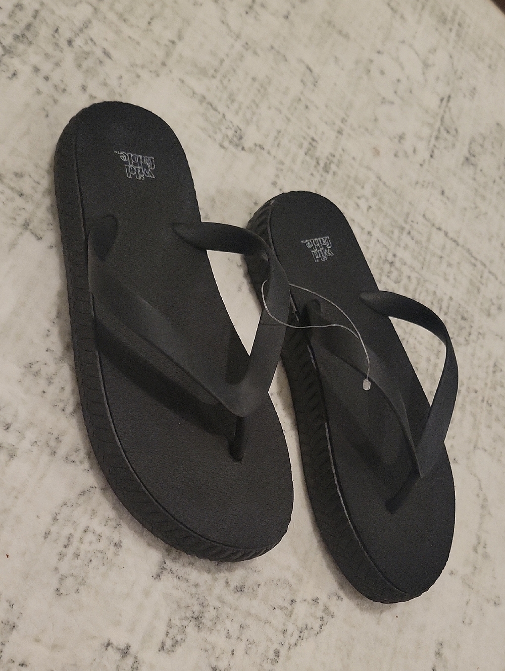 Target Black Women's Flip Flop Thong Sandals